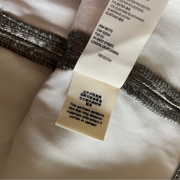 Free People Holding Onto A Dream Metallic Silver Coated Mini Skirt - Picture 9 of 13